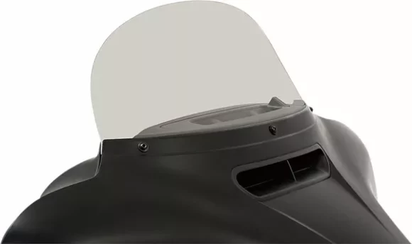 Plexiglass di ricambio da 9'' (25cm) per batwing originale H-D - immagine 2