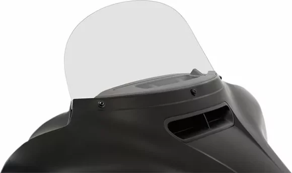 Plexiglass di ricambio da 9'' (25cm) per batwing originale H-D - immagine 3