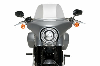 Plexiglass di ricambio Puig High Road per Softail Sport Glide - Vari colori - immagine 5