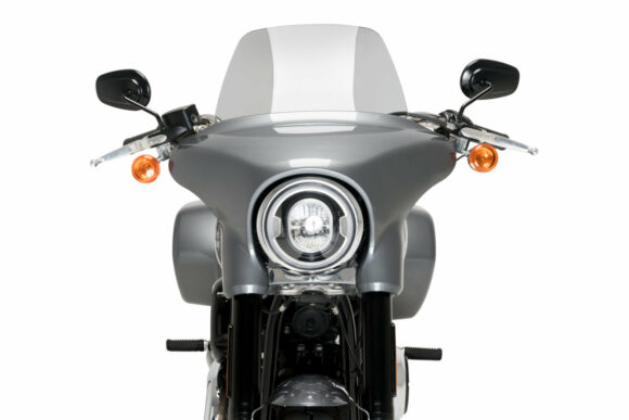 Plexiglass di ricambio Puig High Road per Softail Sport Glide - Vari colori - immagine 5