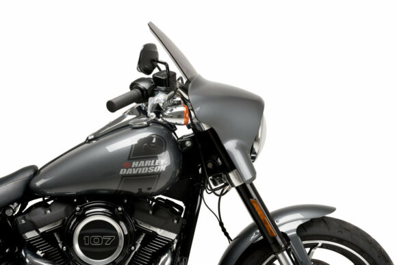 Plexiglass di ricambio Puig High Road per Softail Sport Glide - Vari colori - immagine 4