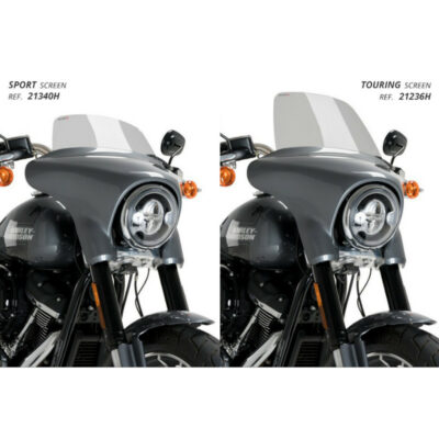 Plexiglass di ricambio Puig High Road per Softail Sport Glide - Vari colori