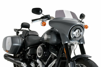 Plexiglass di ricambio Puig High Road per Softail Sport Glide - Vari colori - immagine 8