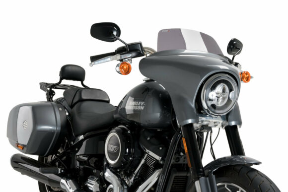 Plexiglass di ricambio Puig High Road per Softail Sport Glide - Vari colori - immagine 8