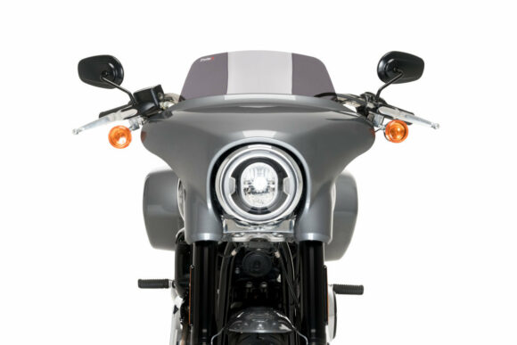 Plexiglass di ricambio Puig High Road per Softail Sport Glide - Vari colori - immagine 9
