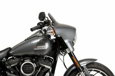 Plexiglass di ricambio Puig High Road per Softail Sport Glide - Vari colori - immagine 10