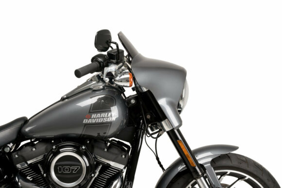 Plexiglass di ricambio Puig High Road per Softail Sport Glide - Vari colori - immagine 10