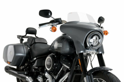 Plexiglass di ricambio Puig High Road per Softail Sport Glide - Vari colori - immagine 12