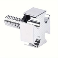 Bullone sella croce maltese large - Cromo