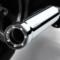 Silenziatori Cobra 3'' RPT Pro Race cromati per Sportster