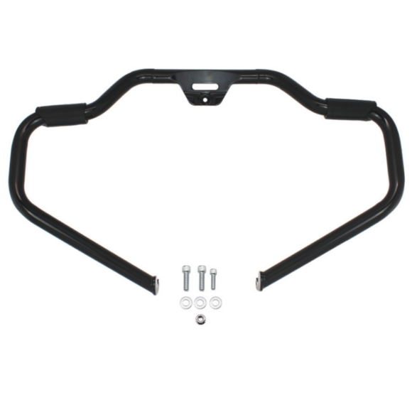 Mustache engine guard Ø32mm for Softail Low Rider FXLR - Black - immagine 2