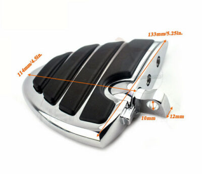 Pedane Delta-S per H-D - Cromo - immagine 7