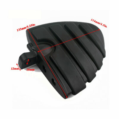 Pedane Delta-S per Honda Rebel 500 - Nero - immagine 4