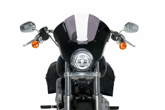 Cupolino Puig Dark Night per H-D Softail Low Rider - immagine 5