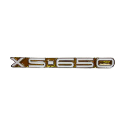Fregio per fianchetto laterale Yamaha XS650 - Giallo
