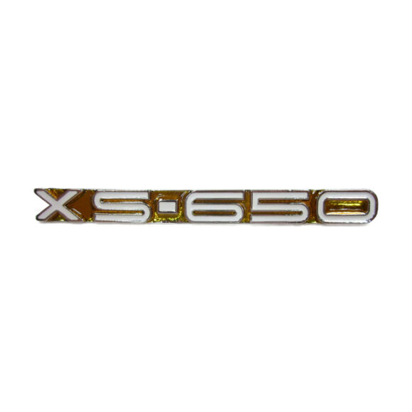 Fregio per fianchetto laterale Yamaha XS650 - Giallo