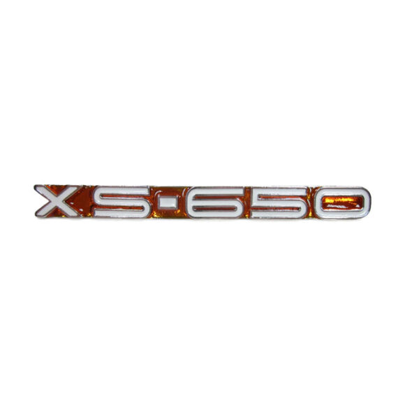 Fregio per fianchetto laterale Yamaha XS650 - Arancio