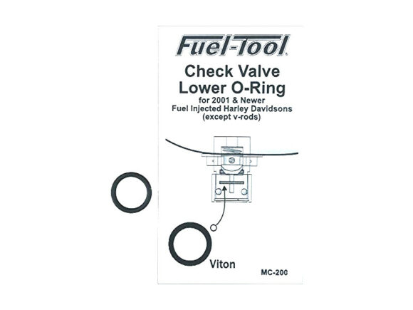 Oring di ricambio Fuel Tool per innesto serbatoio H-D a iniezione - immagine 2