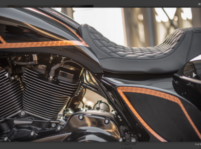Kit estetico "Flow 2" di Killer Custom per H-D Touring 2009>2021 - immagine 9