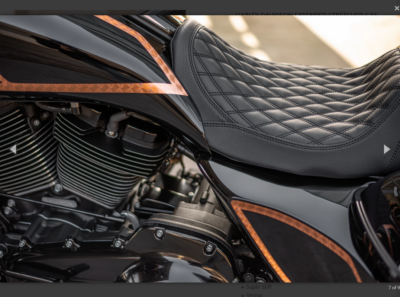 Kit estetico "Flow 2" di Killer Custom per H-D Touring 2009>2021 - immagine 7