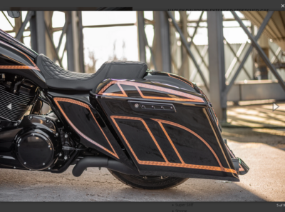 Kit estetico "Flow 2" di Killer Custom per H-D Touring 2009>2021 - immagine 5