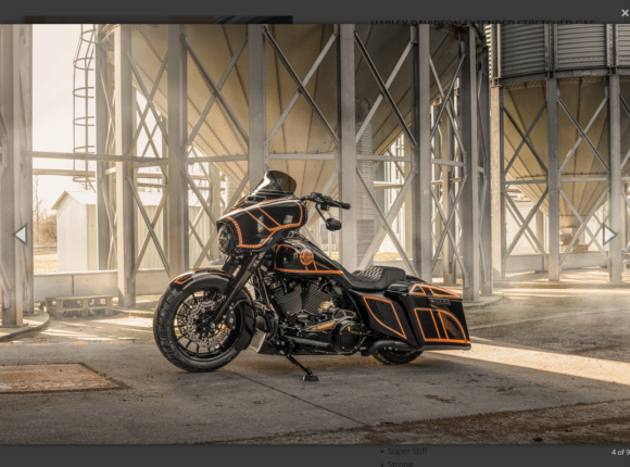 Kit estetico "Flow 2" di Killer Custom per H-D Touring 2009>2021 - immagine 4