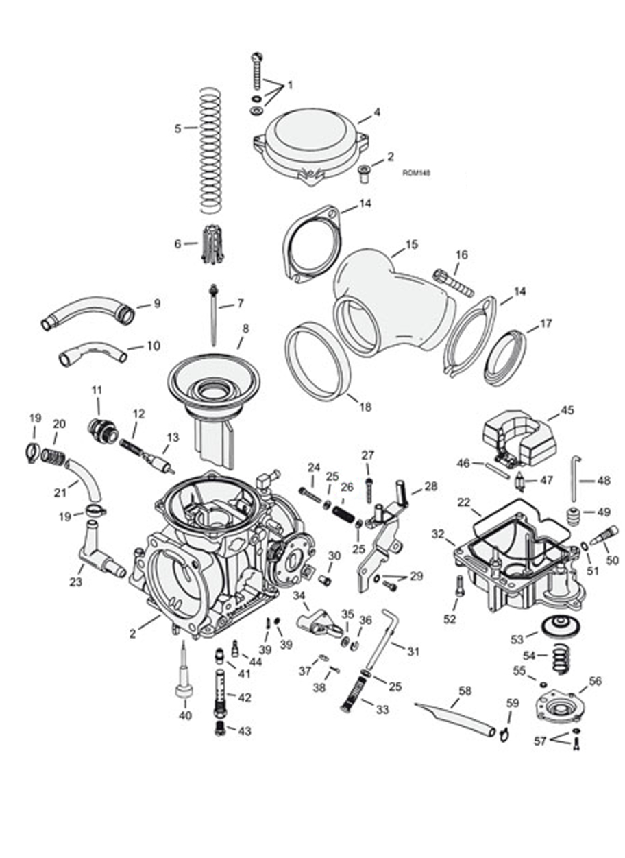 EBC Idle Jet Gr 35 Per Keihin Carburatore Tipo N424-21/EBC424 - Foto 11