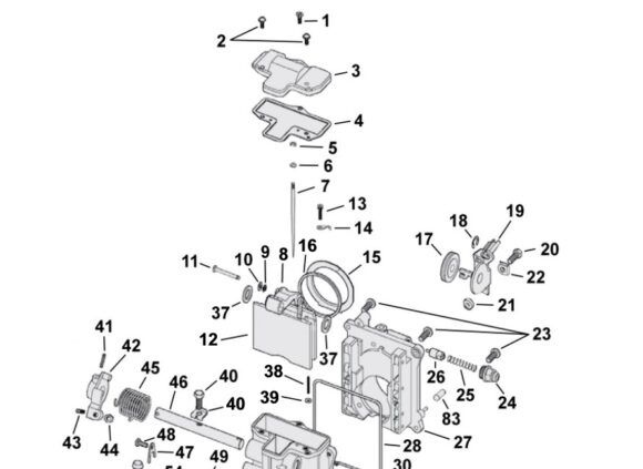 Ricambi per carburatore Mikuni HSR - immagine 3