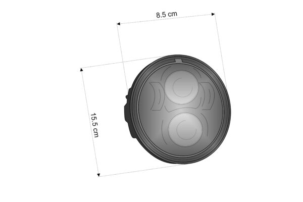 Parabola LED alta intensità OVNI per faro 5.75'' - immagine 4