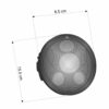 Parabola LED alta intensità BRIGHT II per faro HD 5.75'' - immagine 2