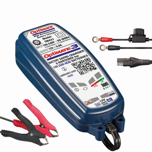 Battery charger + mantainer Optimate 3