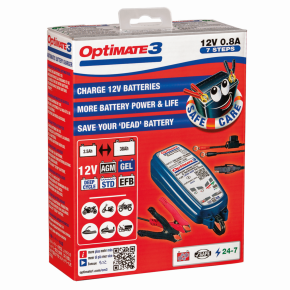 Battery charger + mantainer Optimate 3 - immagine 2