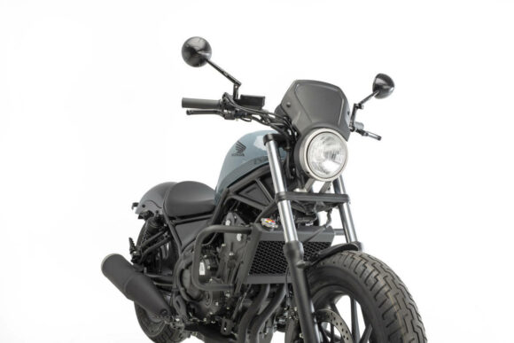 Mini cupolino in alluminio per Honda Rebel 500 - immagine 4