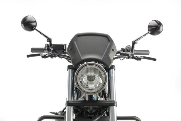 Mini cupolino in alluminio per Honda Rebel 500 - immagine 5