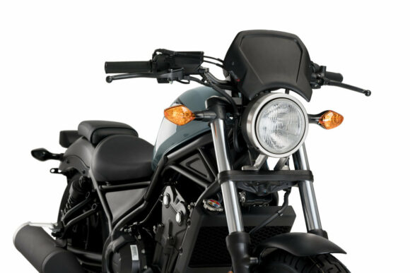 Mini cupolino in alluminio per Honda Rebel 500 - immagine 3