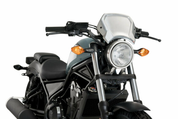 Mini cupolino in alluminio per Honda Rebel 500 - immagine 2