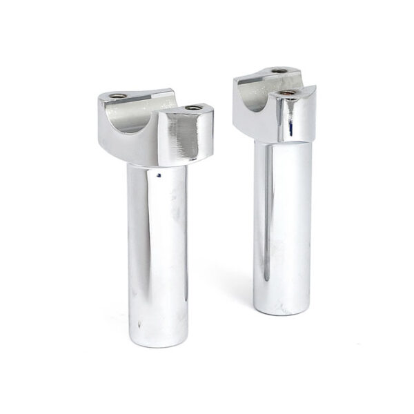 Riser dritti cromati per H-D - 11.5cm