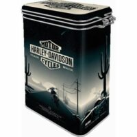Scatola in metallo per the/cereali/biscotti Harley-Davidson®