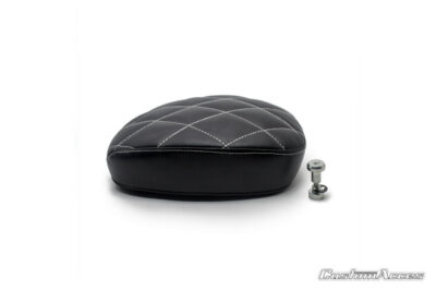 Passenger seat for Sportster - Diamond stitching - immagine 4