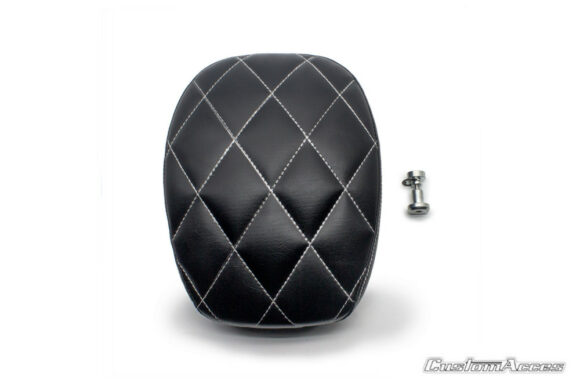 Passenger seat for Sportster - Diamond stitching - immagine 5