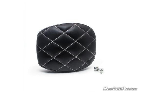 Passenger seat for Sportster - Diamond stitching - immagine 3