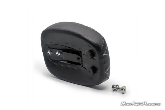 Passenger seat for Sportster - Diamond stitching - immagine 2