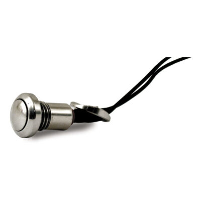 Pulsante inox - Spazzolato