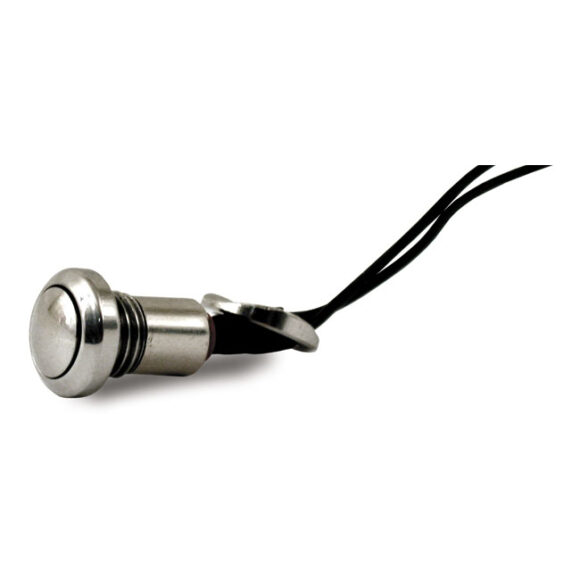 Pulsante inox - Spazzolato