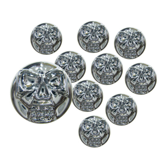 Cover bulloni brugola a teschio - 5 pezzi - immagine 2