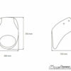 Cupolino Free Spirit per Sportster - Nero opaco - immagine 3
