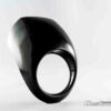 Cupolino Free Spirit per Sportster - Nero opaco - immagine 2