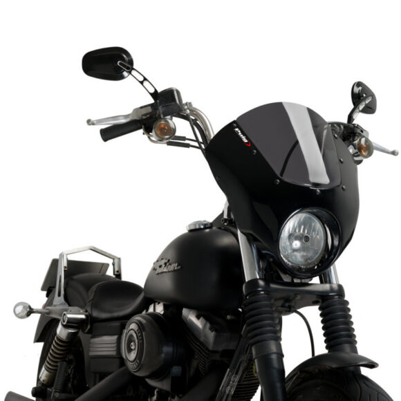 Cupolino Dark Night per H-D Dyna Street Bob - immagine 5