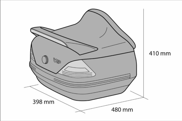 Baule posteriore rigido Custom Acces Mercedes - immagine 2