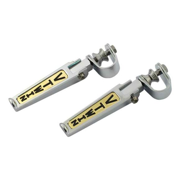 Pedane da riposo con scritta V-Twin e montaggio filettato